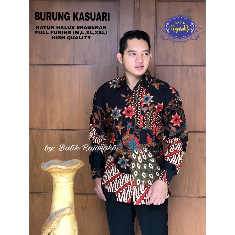 BURUNG KASUARI FURING KATUN HALUS SRAGENAN SIZE M-XXL ASLI SOLO