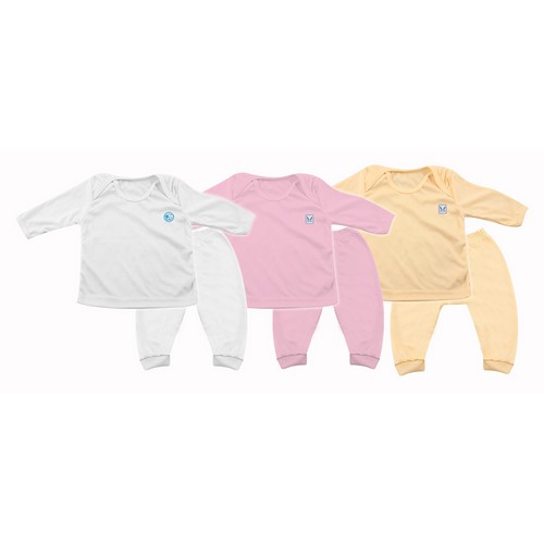 Nishikawa Baju Set Bayi Anak Lengan Panjang + Celana Panjang / Set Baju Anak Perempuan Dan Laki Ns 3312