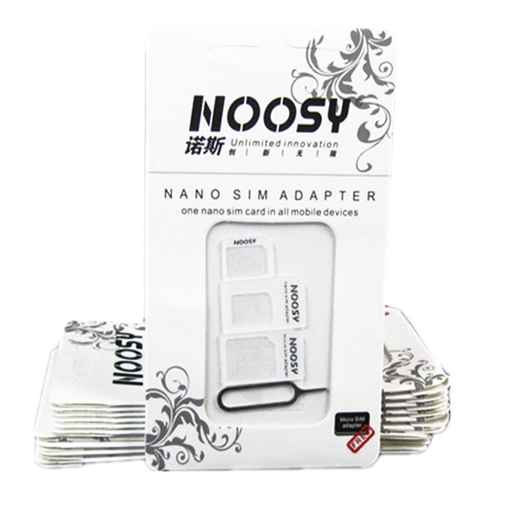 SIM EJECTOR / JARUM PEMBUKA SIM CARD / TUSUKAN SIM / PIN KEY Nossy Adaptor Simcard 3in1 Pin Injektor