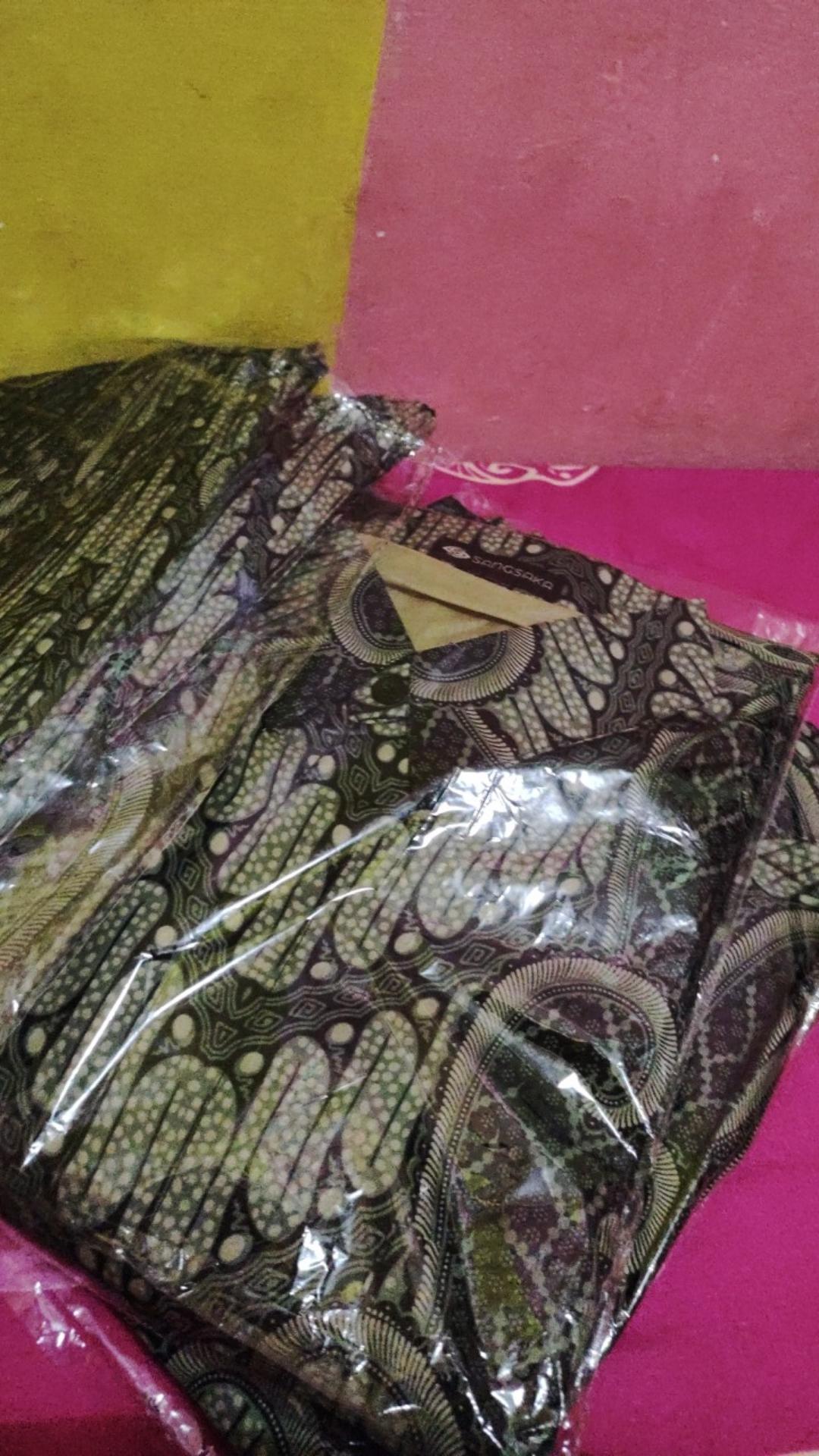 Batik Couple / Baju Batik Couple / Batik Set / Batik Lengan Panjang / Rok Set