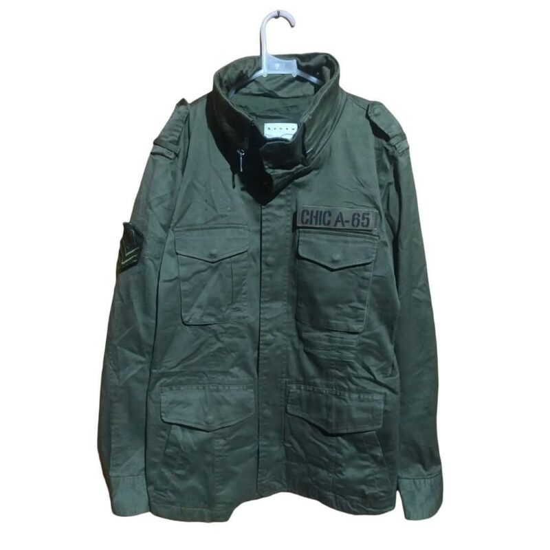 jaket andew field parka m65 militer army