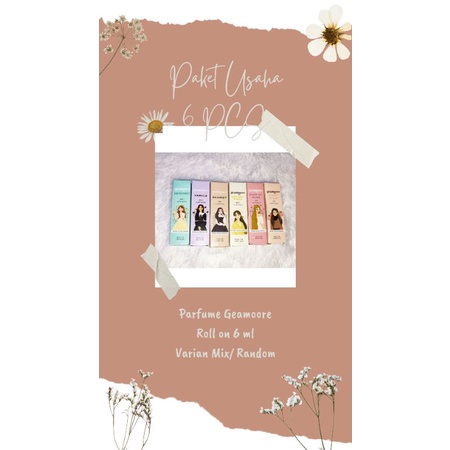 Paket Usaha Parfume Geamoore Roll On 6 Ml