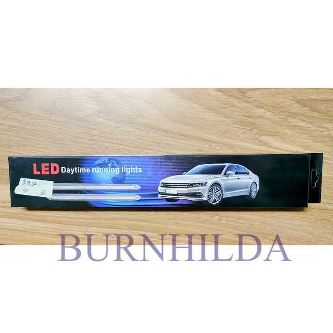 Lampu LED Mobil Running Light Strip 23.5 cm 2 PCS accesoris mobil burnhilda