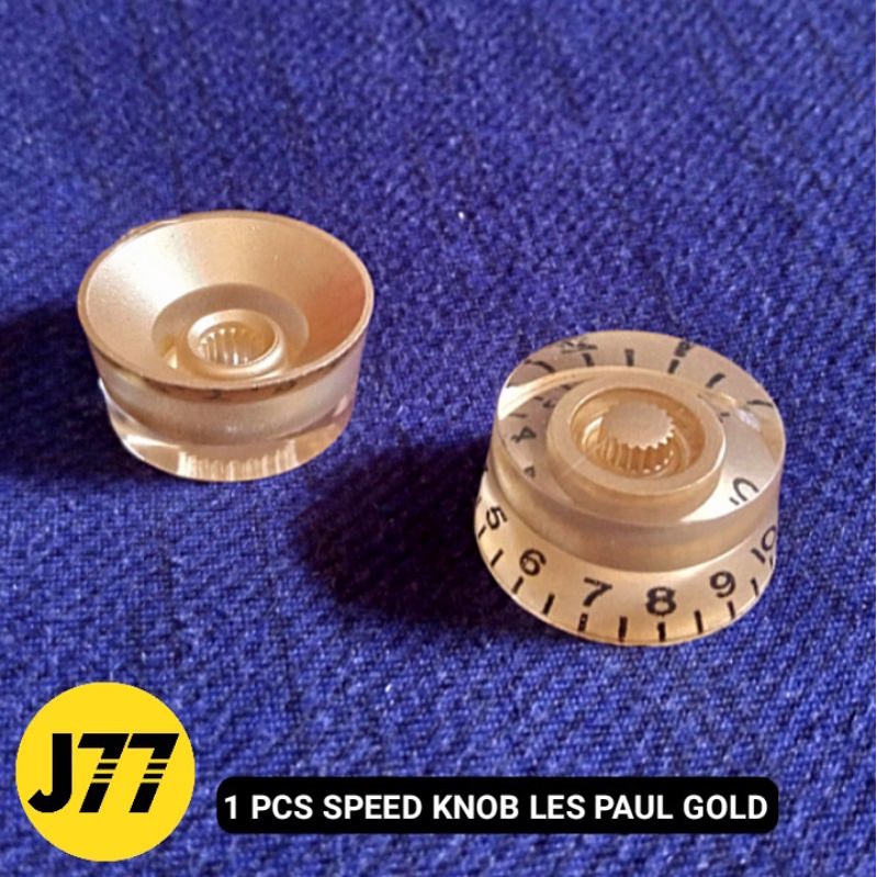 Speed Knob Gitar Les Paul SG Warna Gold