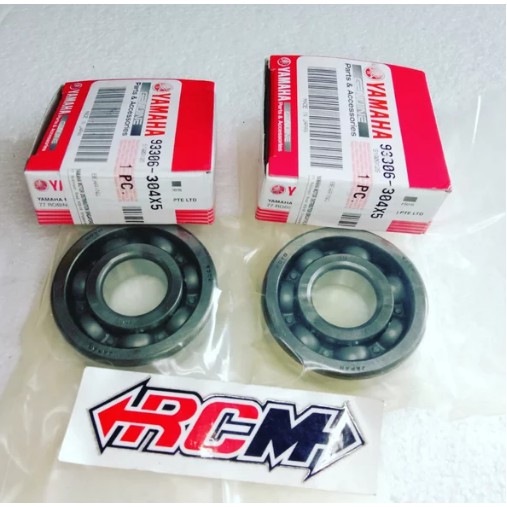 93306-304X5 BEARING LAHER LAKER KRUK AS UK 6304 TYPE TIPE HS KOYO JAPAN HIGH SPEED ORI ORIGINAL YAMAHA YGP ASLI