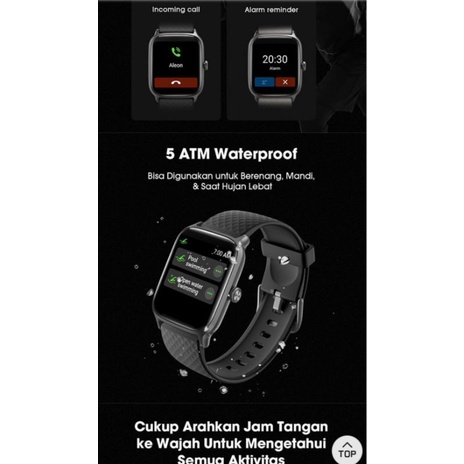 Smart Watch S1 Garansi Resmi Acome 1Th plus Asuransi
