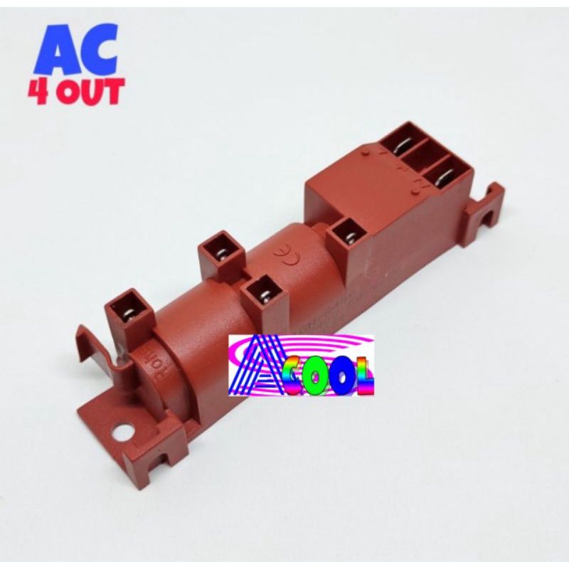 Pulse Ignition AC 4 SOCKET Akumulator Kompor Gas Ariston Elektrolux