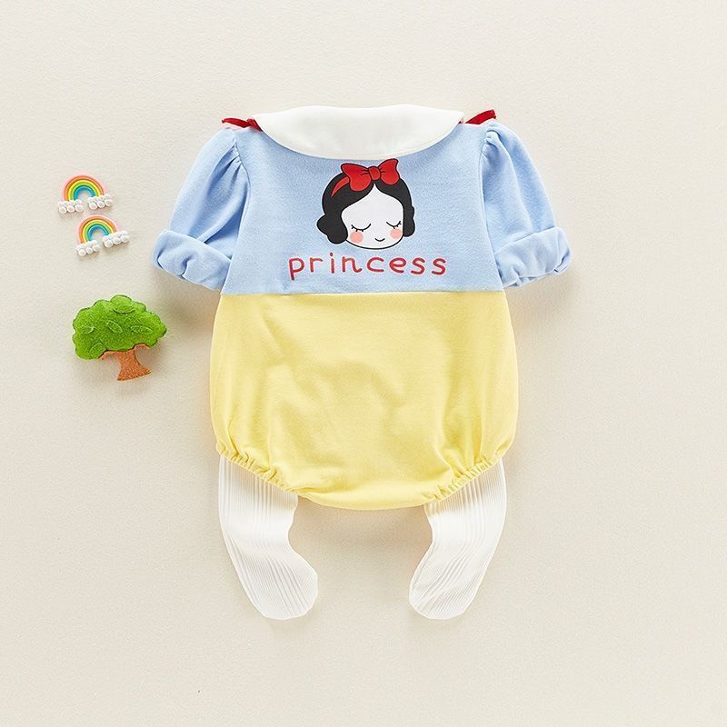jumpsuit Bayi Lucu Fashion Set Anak Bayi Perempuan Baru Lahir Pakaian dan Legging V38-4