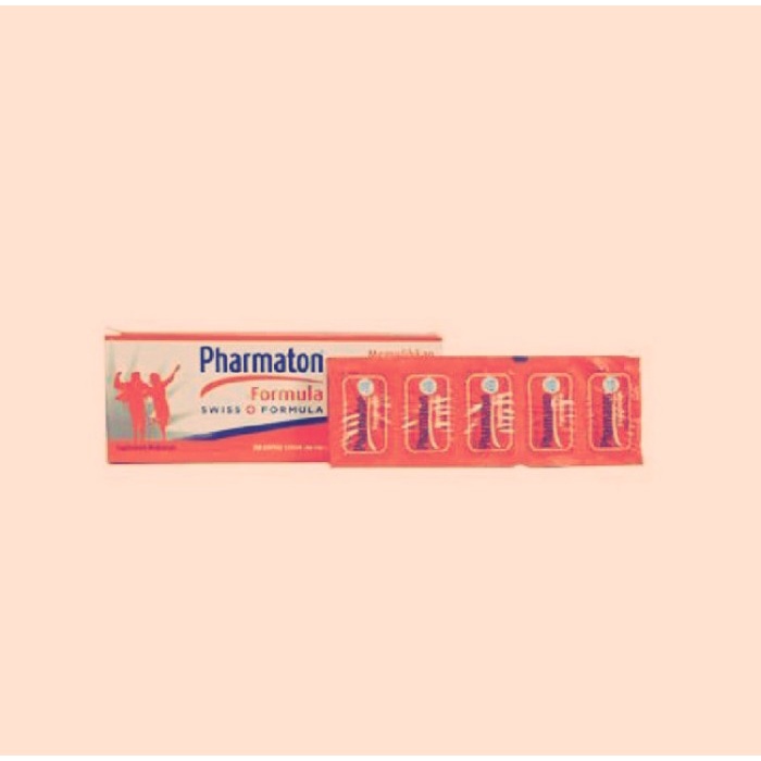 PROMO Pharmaton formula Multivitamin dan Mineral dengan Ginseng G115 isi 5 - Pharmaton vit