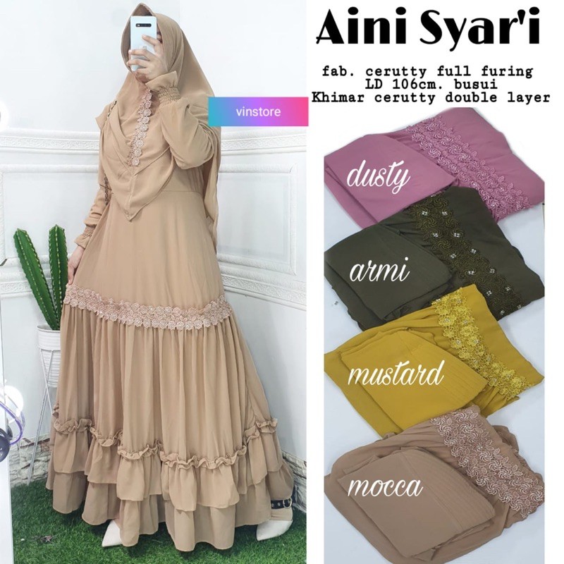 Aini Syar’i Gamis by Vinstore.