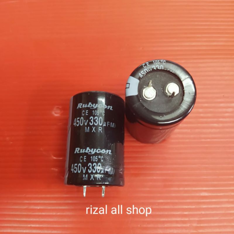 Elco 330uf 450v rubycon