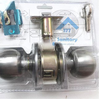 FRA380 Kunci Bulat Stainless murah IZ Handle Pintu Kayu FRA380 Kunci Bulat Stainless murah IZ Handle Pintu Kayu