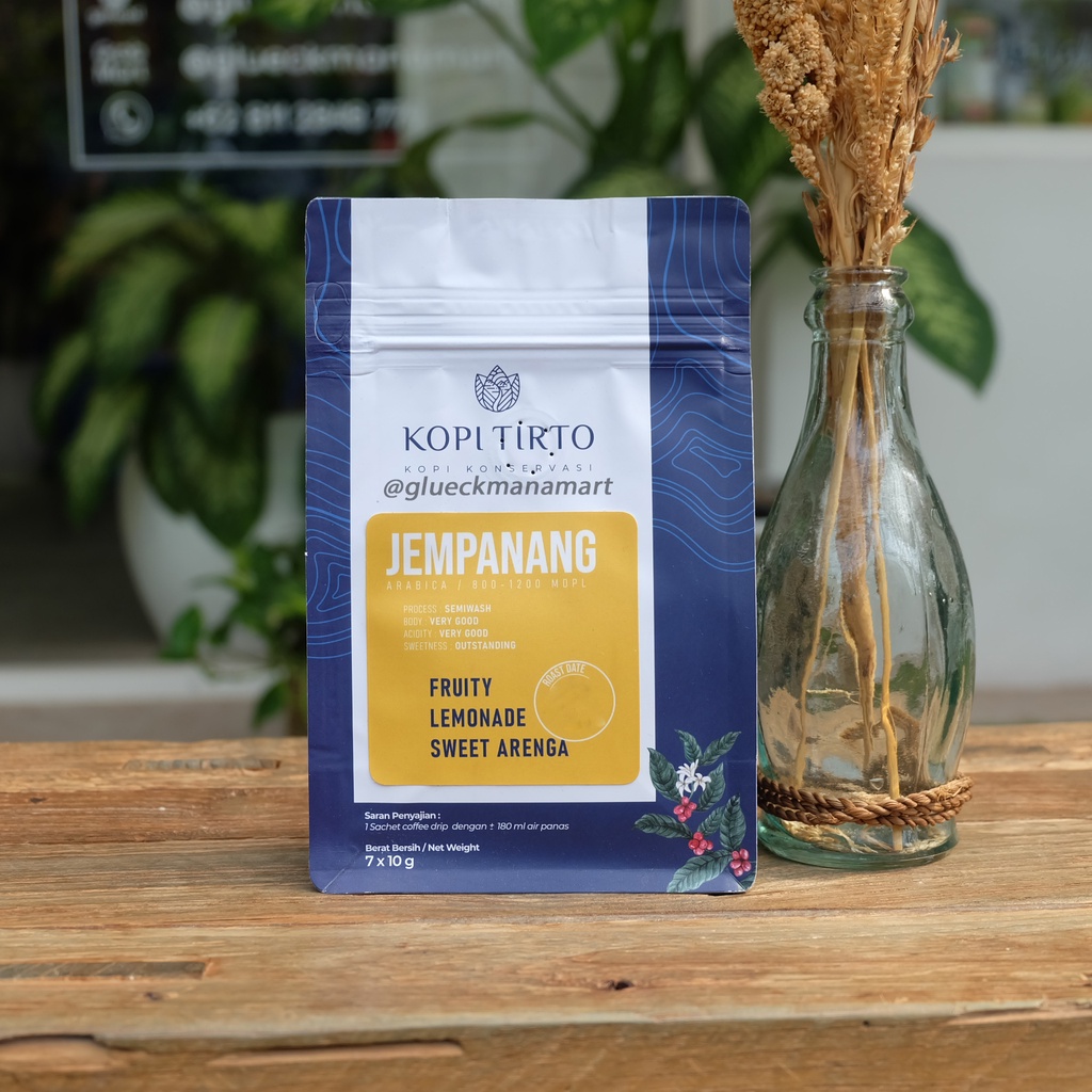 

Kopi Tirto Jempanang 7 x 10gr Arabica Semi Wash Process