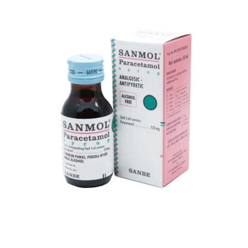 Sanmol syrup 60 ml