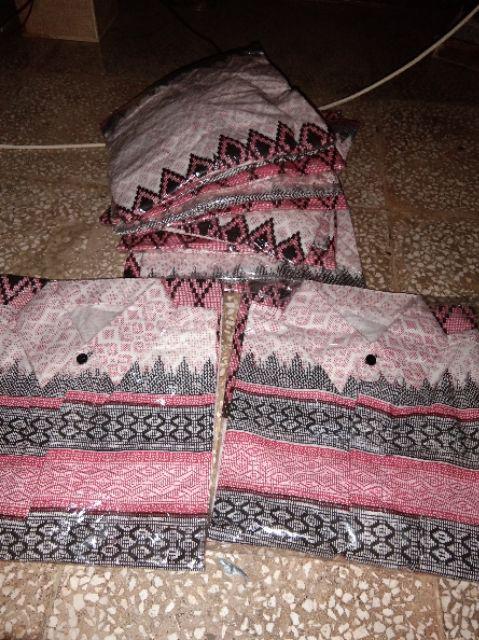 Batik Hrb026 Kenongo Kemeja Tosca Pendek Padi M L Xl