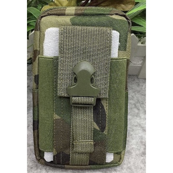 DOMPET HP PINGGANG TACTICAL LORENG MUAT HP BESAR UNTUK GESPER SABUK