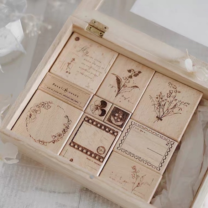 

Freckles Tea Lily of the Valley Rubber Stamp