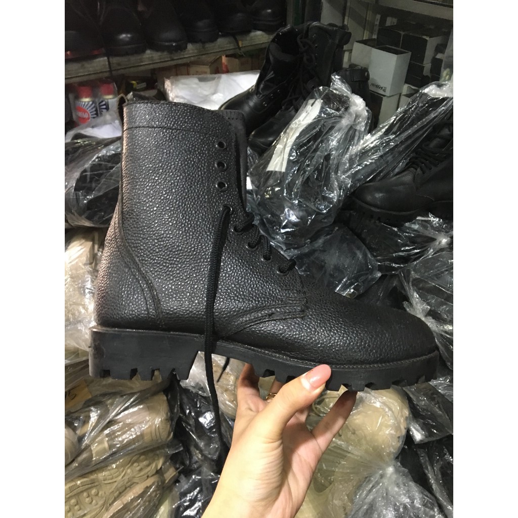 Sepatu PDL Jeruk Moelding - Sepatu PDL Kulit Jeruk Sepatu Lapangan Sepatu Boots