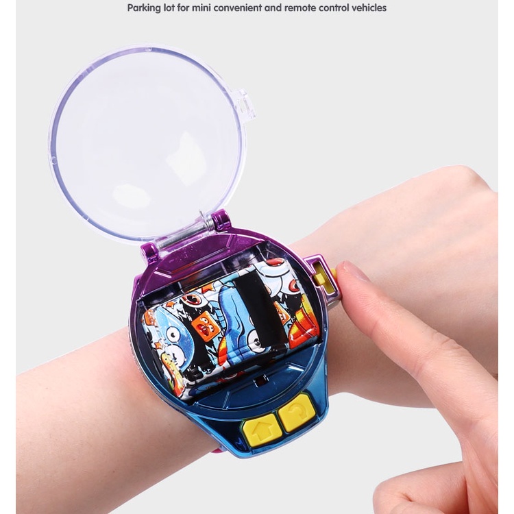 Mini Watch Jam RC Car Mainan Anak Mobil Jam Remote Control