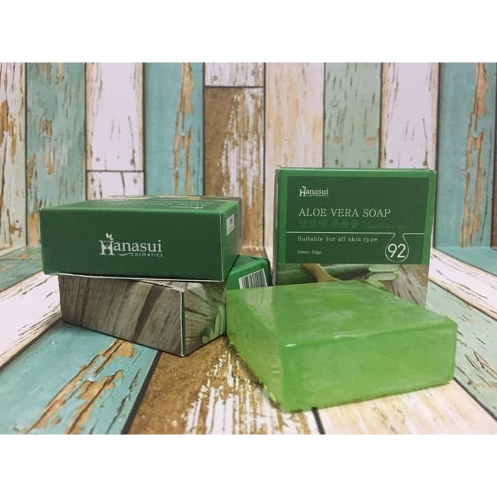 SABUN Hanasui - ALOEVERA Soap HANASUI