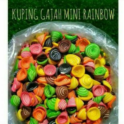

KUPING GAJAH Rainbow Madusari 250gram