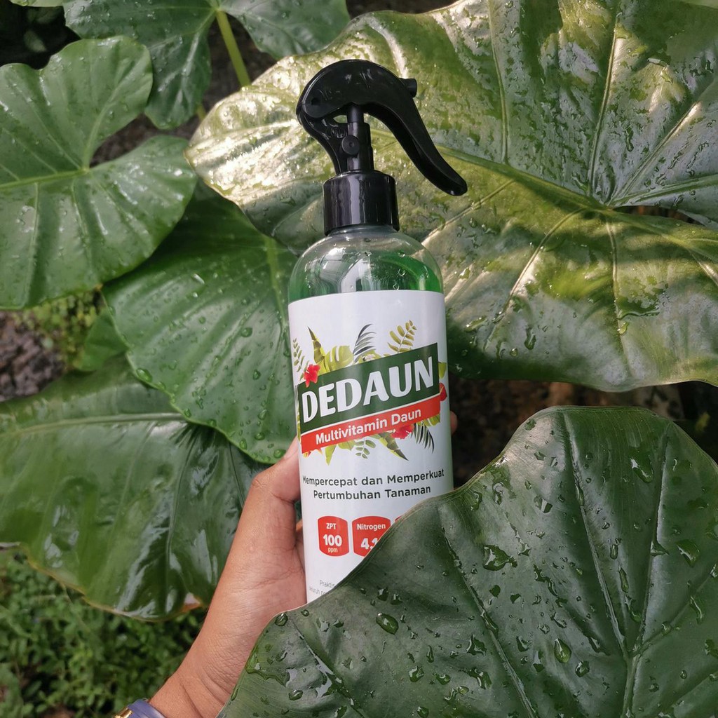 Pupuk Cair DEDAUN Spray dan Refill Pupuk Tanaman Hias Percepat Pertumbuhan