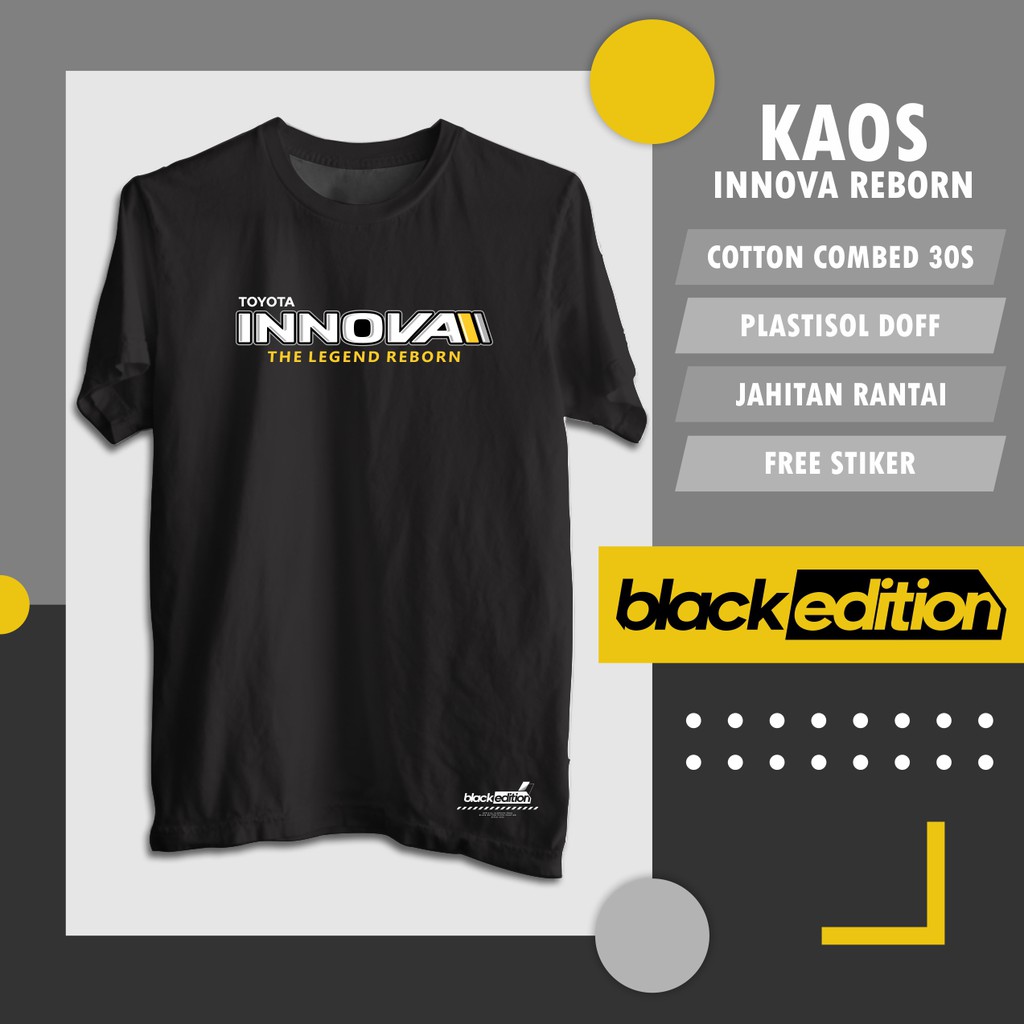 KAOS INNOVA REBORN KAOS KIJANG