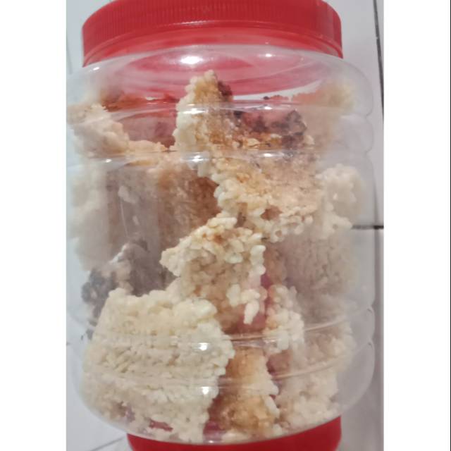 

Kerak nasi matang 1 toples gurih 18rb