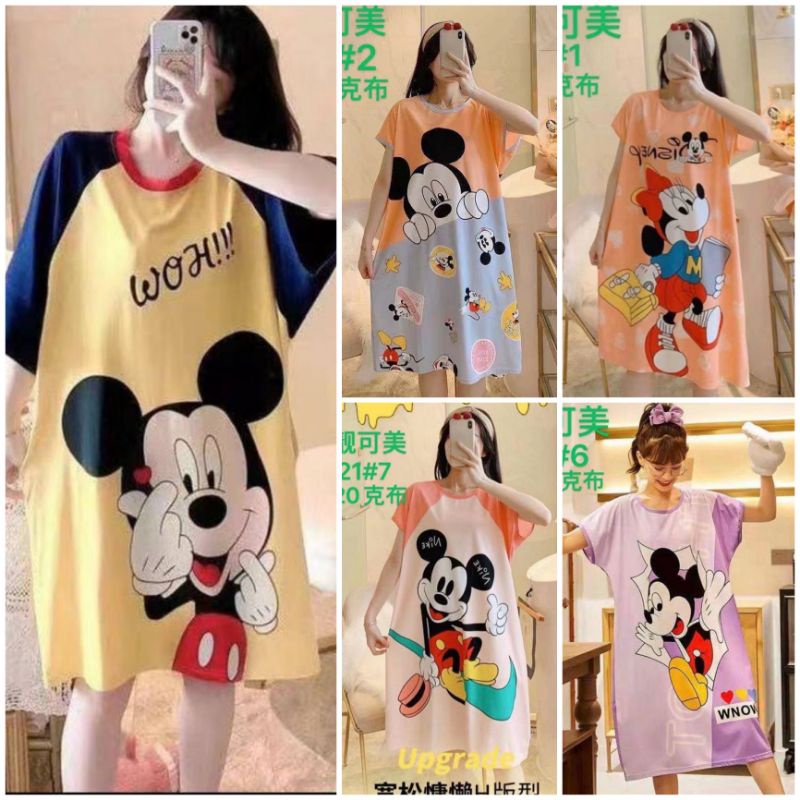 Daster renda wanita import murah/Baju tidur wanita jumbo