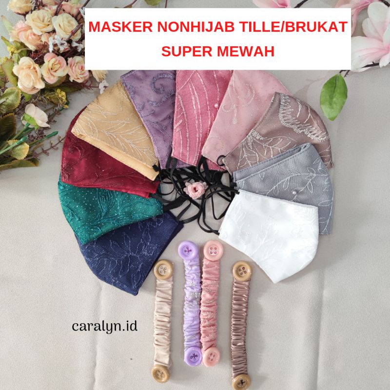 MASKER KONDANGAN TILLE NON HIJAB