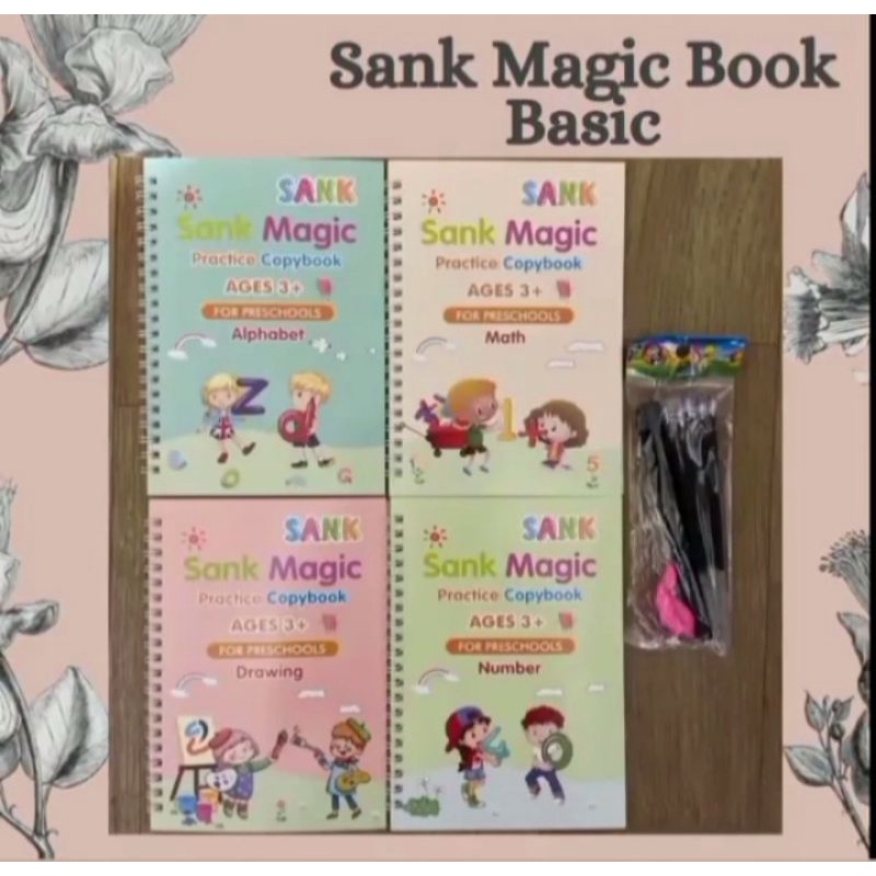 

READY SIAP KIRIM BATCH 2 SANK BOOK MAGIC ada 3 Macem ya