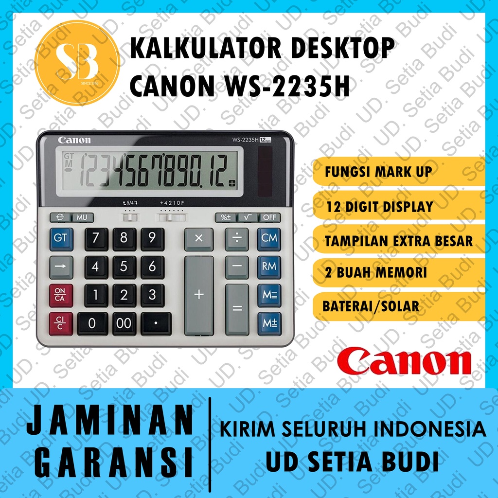 

Kalkulator Desktop Canon WS-2235H
