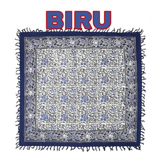 Diskont [Cod] [Gratis Ongkir] Taplak Meja Tamu Batik Cap / Taplak Meja Tamu Ronce / Grosir Taplak