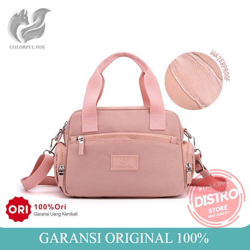 Tas Selempang Wanita COLORFUL FOX 0433 Sling Bag Wanita Hand Bag Wanita Stalking Store