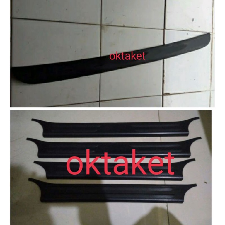 paket sillplate samping sillplate belakang innova lama 2005-2015 hitam cream