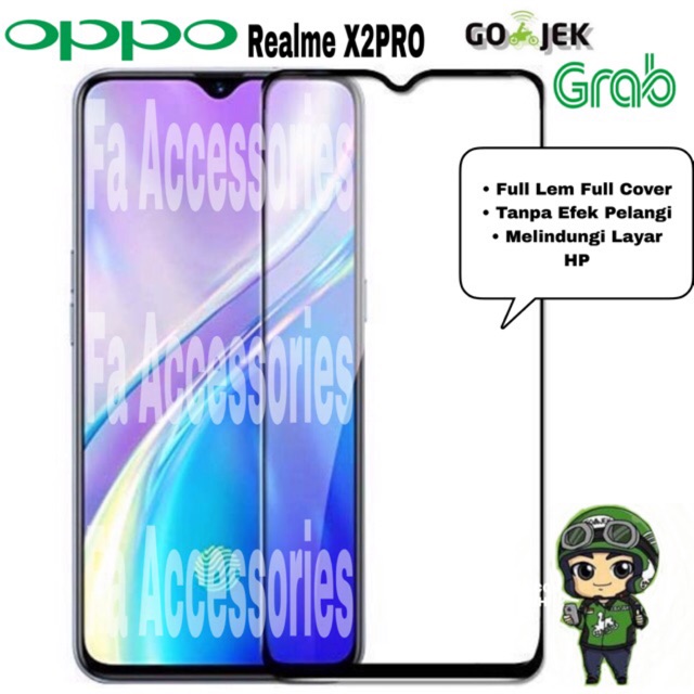 Realme x2pro x2 pro TEMPERED GLASS FULL 5D 6D 9D SCREEN GUARD screen protector