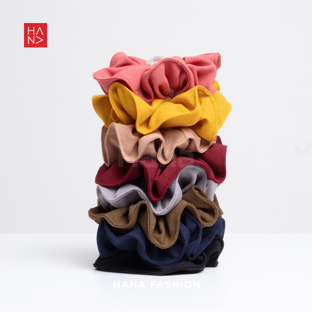 HanaFashion JKT - Amarylis Scrunchie Ikat Rambut Korean Style - AC014