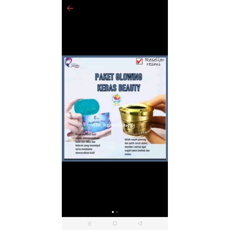 paket kedas beauty original