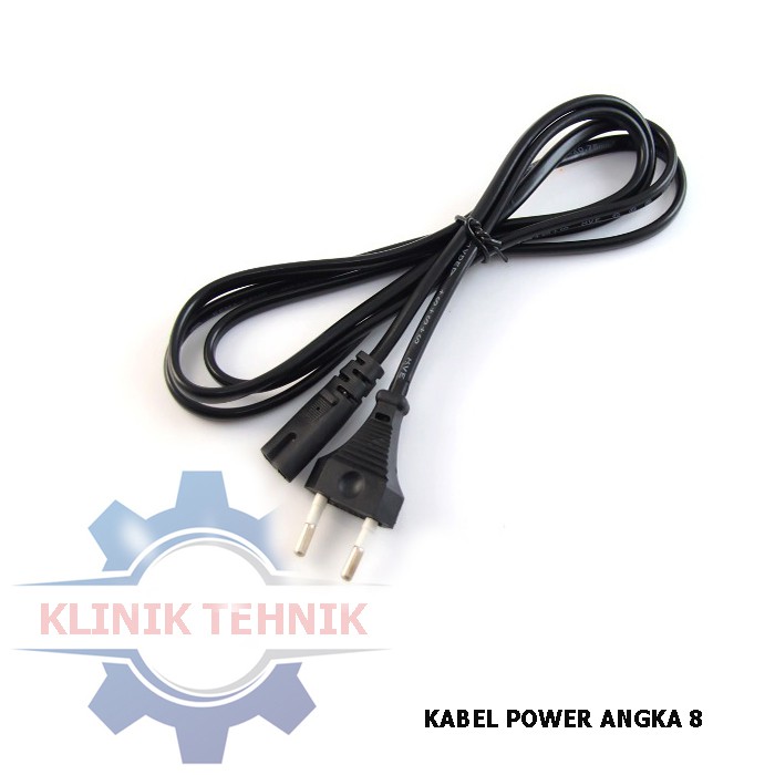 kabel power angka 8 kabel ac 220v kabel printer