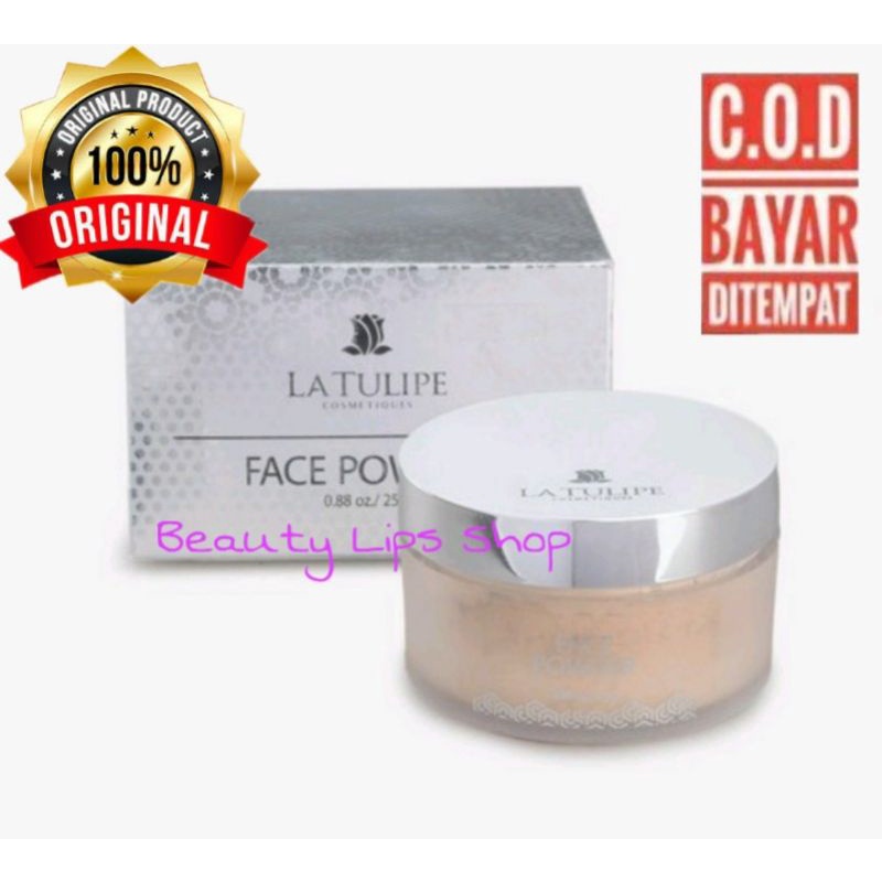 La Tulipe Face Powder Bedak Tabur Rachel Suntan Natural Pilih Varian Original 100%