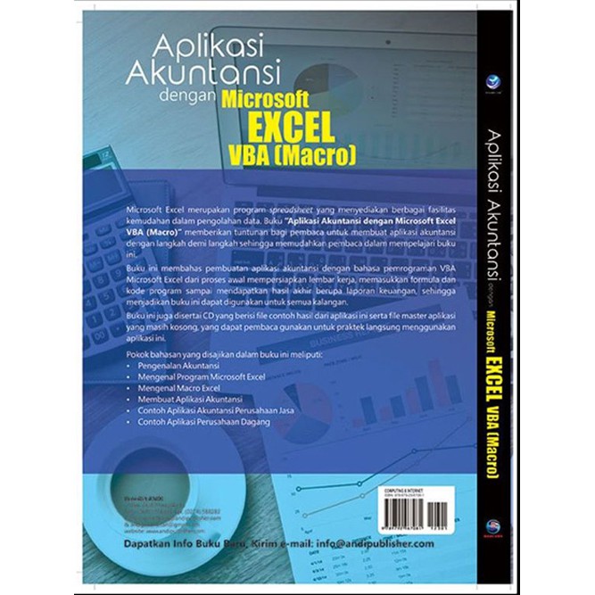 Aplikasi Akuntansi Dengan Microsoft Excel Vba Macro Cd Andi Original Terlaris