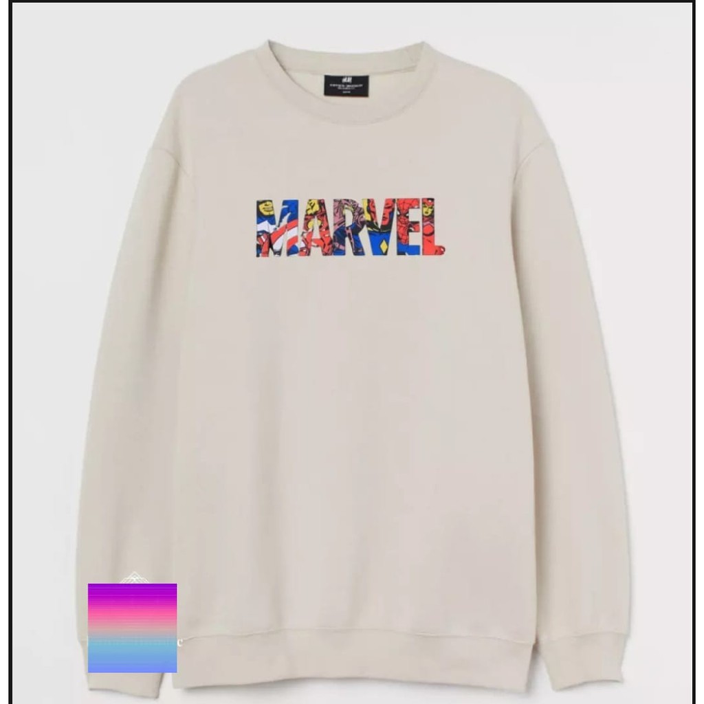 MARVEL ALL COLOUR SWEATER PRIA / SWEATER PRIA TEBAL