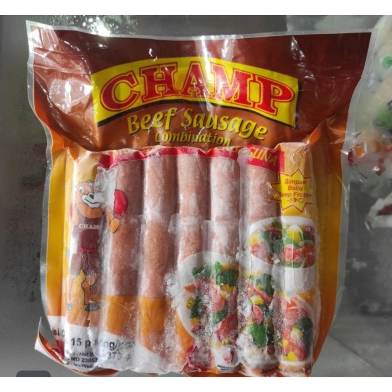 

Sosis Sapi Champ 375gr