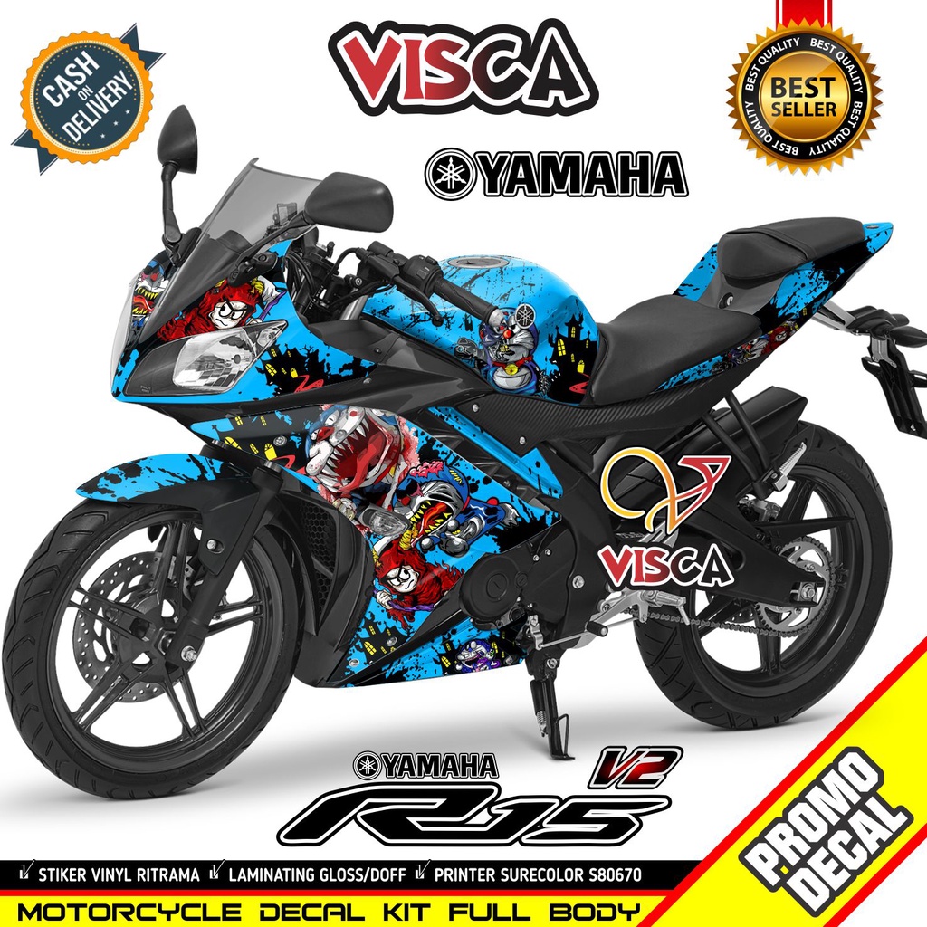 Jual Decal R15 V2 Full Body Dekal R15 V2 Stiker R15 V2 Full Body Keren