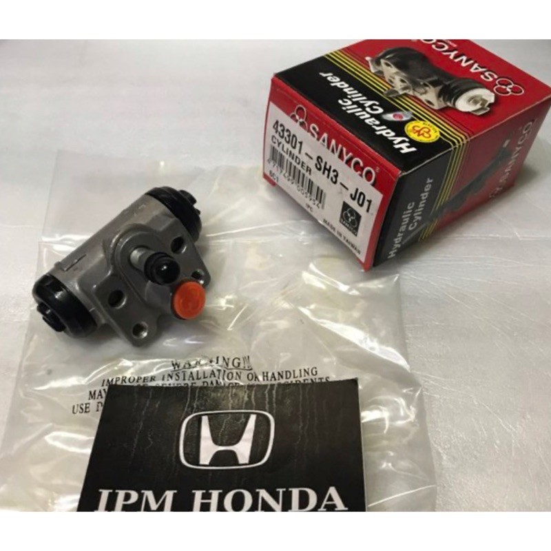 SH3 Sanyco Wheel Cylinder Master Rem Belakang Honda Civic Grand LX Khusus Tahun 1990 1991