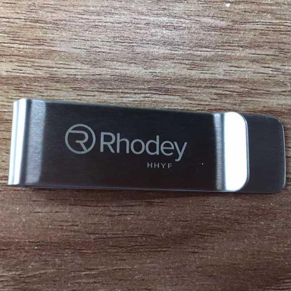 Rhodey Dompet Klip Uang Kertas Stainless Steel - HHYF