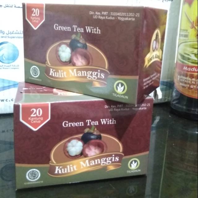 

TEH HIJAU KULIT MANGGIS