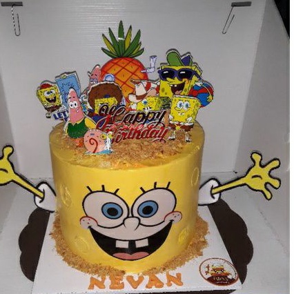 

kue ulang tahun spongebob#kue ulang tahun spongebob semarang