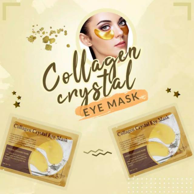 MASKER KANTONG MATA COLLAGEN CRYSTAL / MASKER KANTONG MATA / EYE MASK