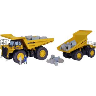 DIY Papercraft Lembar Pola Kendaraan Proyek DUMP TRUCK BC Paper 160gsm